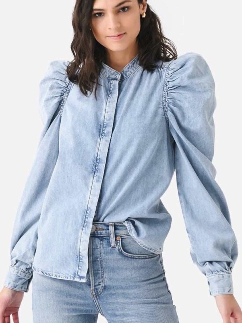Frame Denim Gillian Long Sleeve Top